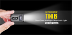 NITECORE TINI 2 Mini Torcia Led Display OLED Ricaricabile USB