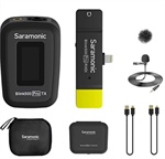 Saramonic Blink500 Pro Microfono Wireless a due canali per IOS e Android con connettore Lightning o USB-C