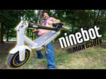 Monopattino Elettrico Amazon Ninebot MAX G30LE Pieghevole con motore di seconda generazione da 350W velocità massima 36Km/h