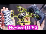 Eachine Novice-III V2 Kit completo per FPV con Borsa e 2 o 6 Batterie