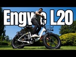 Bici Elettrica Fat Engwe L20 da 20" con motore da 250W batteria da 48,1V 13Ah velocità di 40km/h e autonomia massima di 140km