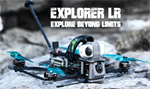 Flywoo Explorer LR4 V2 Analogico Drone Ultra Leggero per FPV Long Range con GPS e ritorno automatico a casa